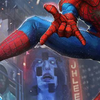 Spider-Man iPhone 12 wallpaper