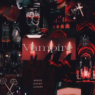 Vampire iPhone wallpaper
