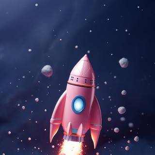 Rocket iPhone wallpaper