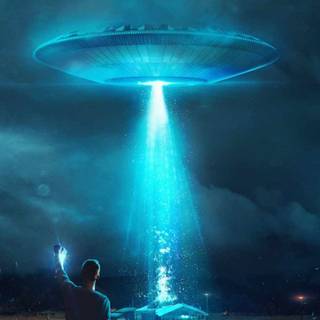 UFO iPhone wallpaper