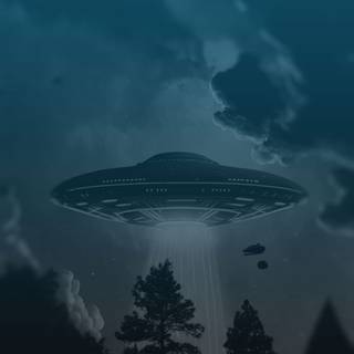 UFO iPhone wallpaper