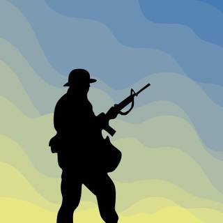 Soldier iPhone wallpaper