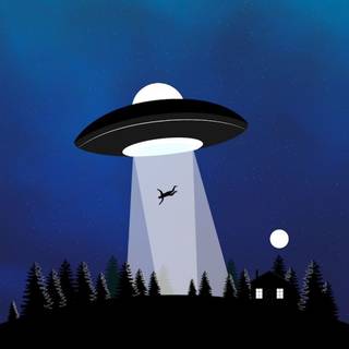 UFO iPhone wallpaper