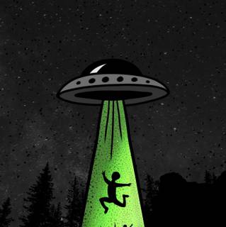 UFO iPhone wallpaper