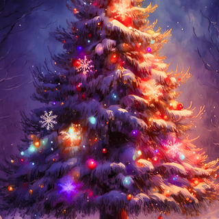 Christmas fantasy wallpaper