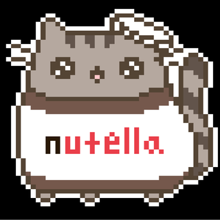 Nutella cat wallpaper