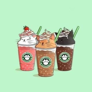 Kawaii Starbucks wallpaper