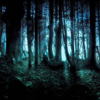 Mysterious scary wallpaper