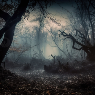 Mysterious scary wallpaper