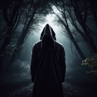 Mysterious scary wallpaper