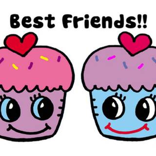 Duo friendship wallpaper