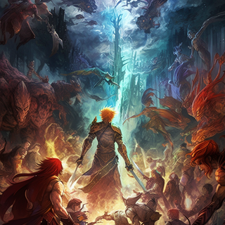 Anime poses wallpaper