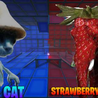 Strawberry elephant wallpaper