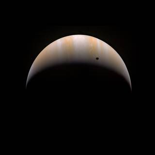 Orange planet wallpaper