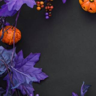 Purple fall wallpaper