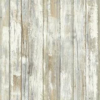 Wooden plank wallpaper