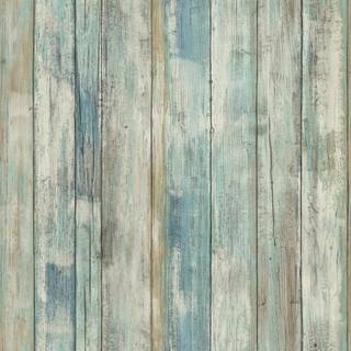 Wooden plank wallpaper