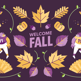 Purple fall wallpaper