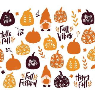 Autumn desktop pattern wallpaper