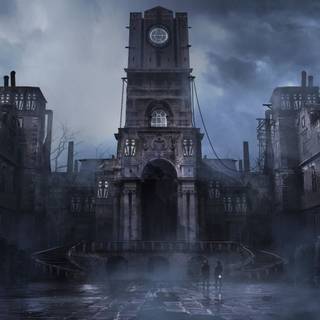 Goth laptop wallpaper