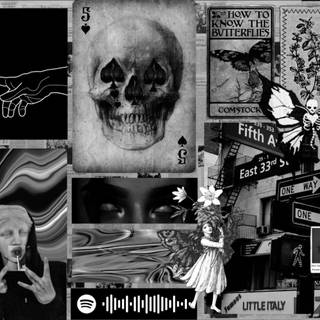 Goth laptop wallpaper