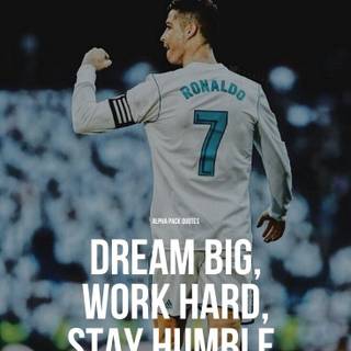 Ronaldo motivational wallpaper