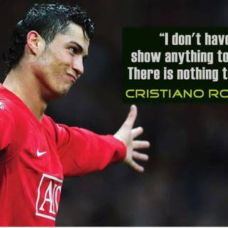 Ronaldo motivational wallpaper
