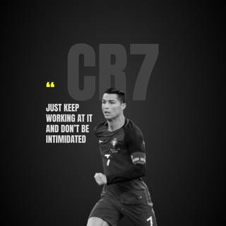 Ronaldo motivational wallpaper