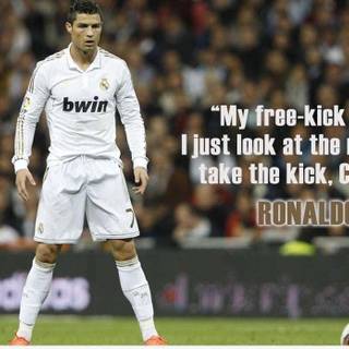 Ronaldo motivational wallpaper