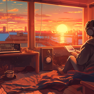 Cozy illustration wallpaper