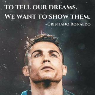 Ronaldo motivational wallpaper