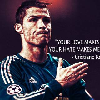 Ronaldo motivational wallpaper
