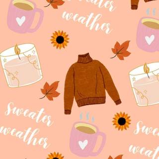 Cozy illustration wallpaper