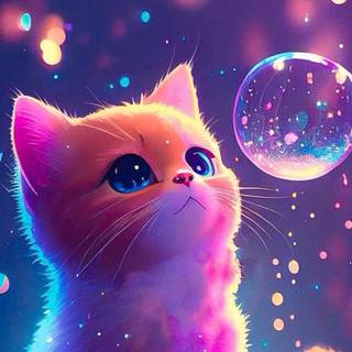 Cute cat PFP wallpaper