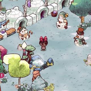 Cozy illustration wallpaper