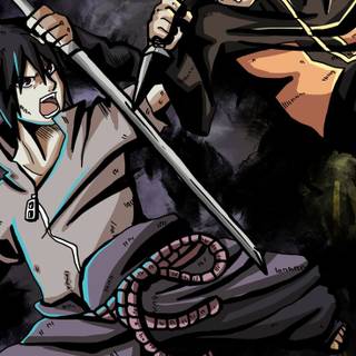 Sasuke HD 4k phone wallpaper