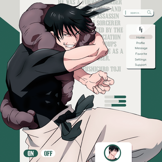 Toji Fushiguru mobile wallpaper