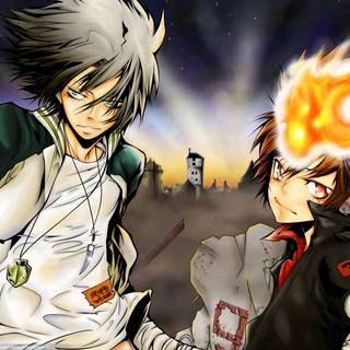 Hitman Reborn desktop wallpaper