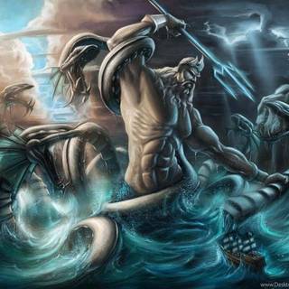 Greek painting computer wallpaper