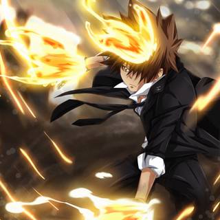 Hitman Reborn desktop wallpaper