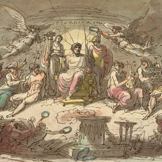 Greek painting computer wallpaper