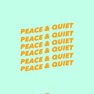 Quiet and peaceful wallpaper
