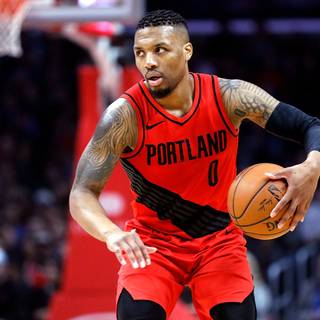 Damian Lillard 4k wallpaper