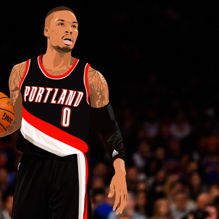 Damian Lillard 4k wallpaper