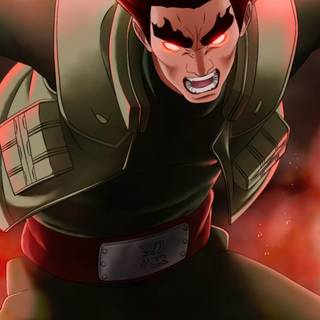 Might Guy iPhone wallpaper