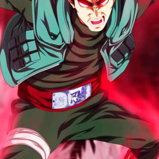 Might Guy iPhone wallpaper