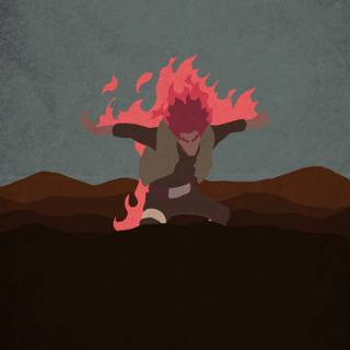 Might Guy iPhone wallpaper