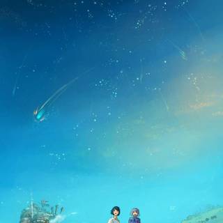 Howls Moving Castle iPhone wallpaper