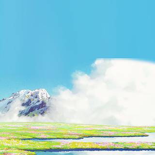 Howls Moving Castle iPhone wallpaper