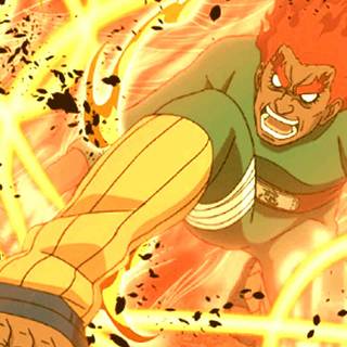 Might Guy iPhone wallpaper